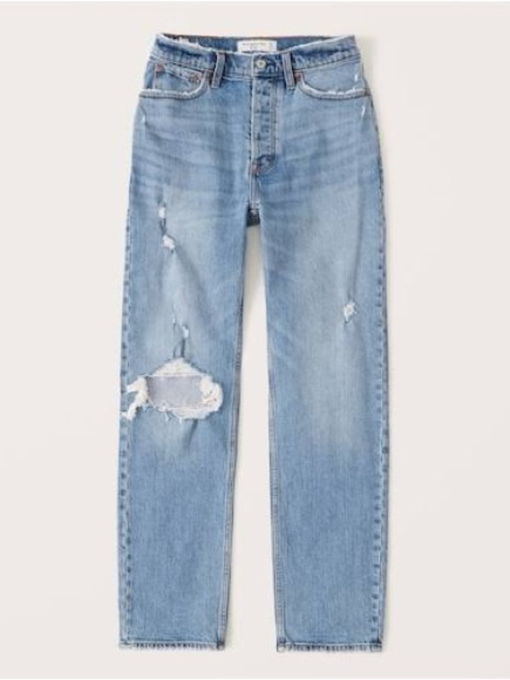 Abercrombie & Fitch High Rise Curve Love The Dad Jeans - 4 X-Short
